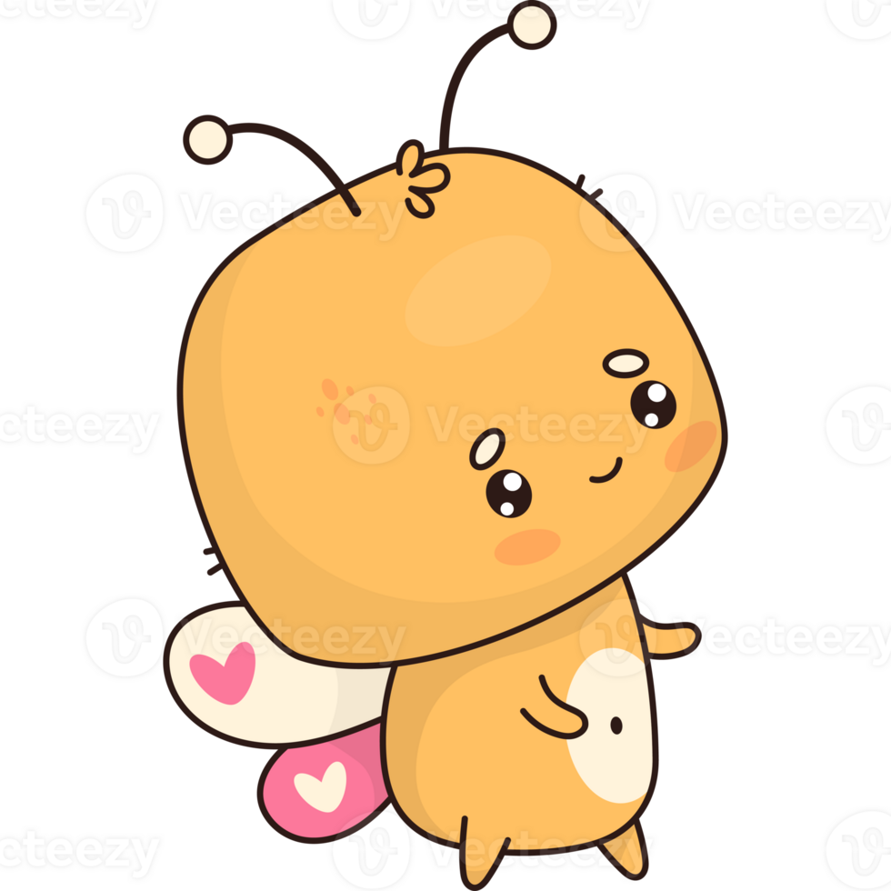 Cute insect butterfly png