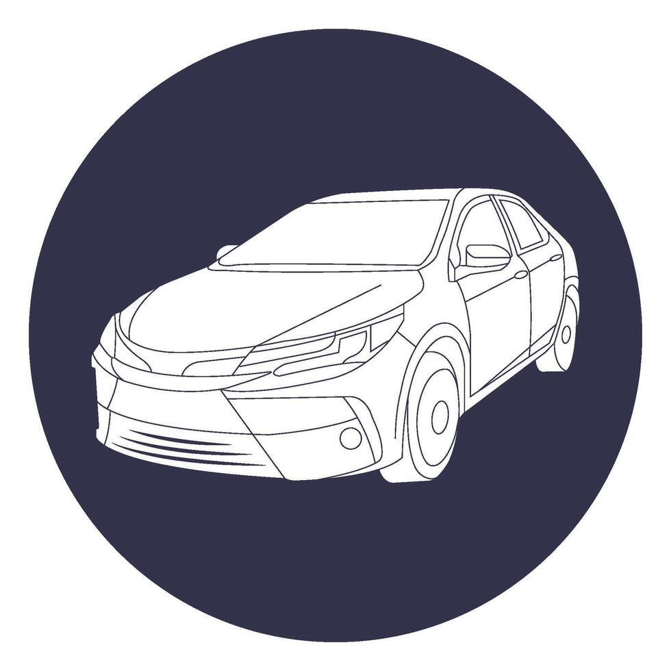 Car icon design vector