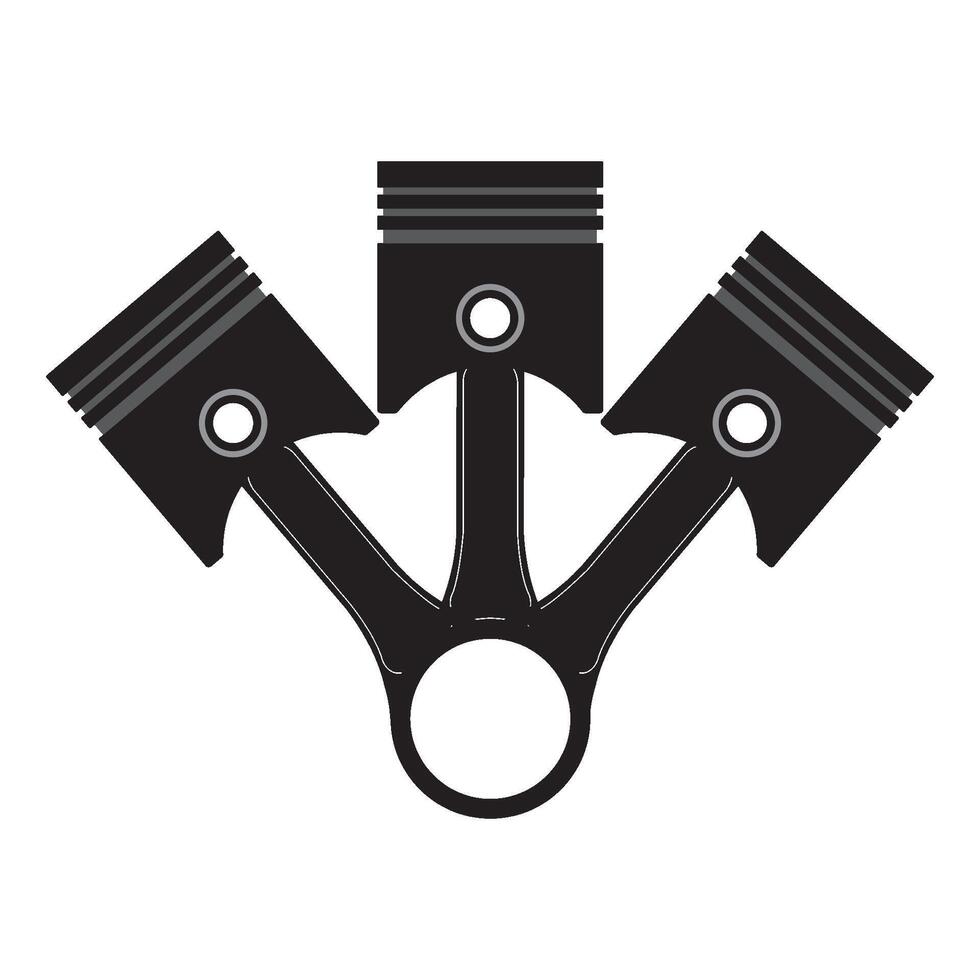 Piston icon design vector