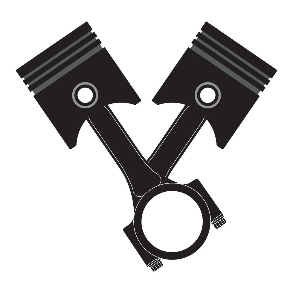 Piston icon design vector