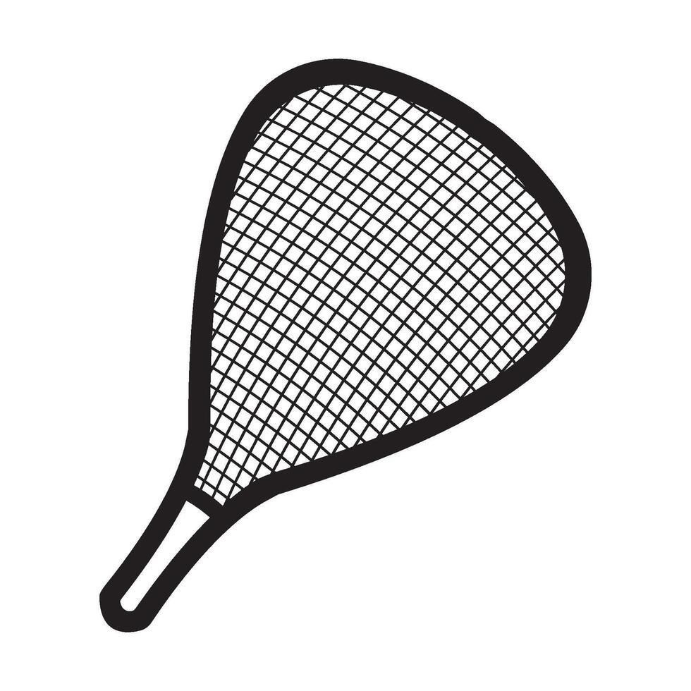 Bamboo fishing net vector