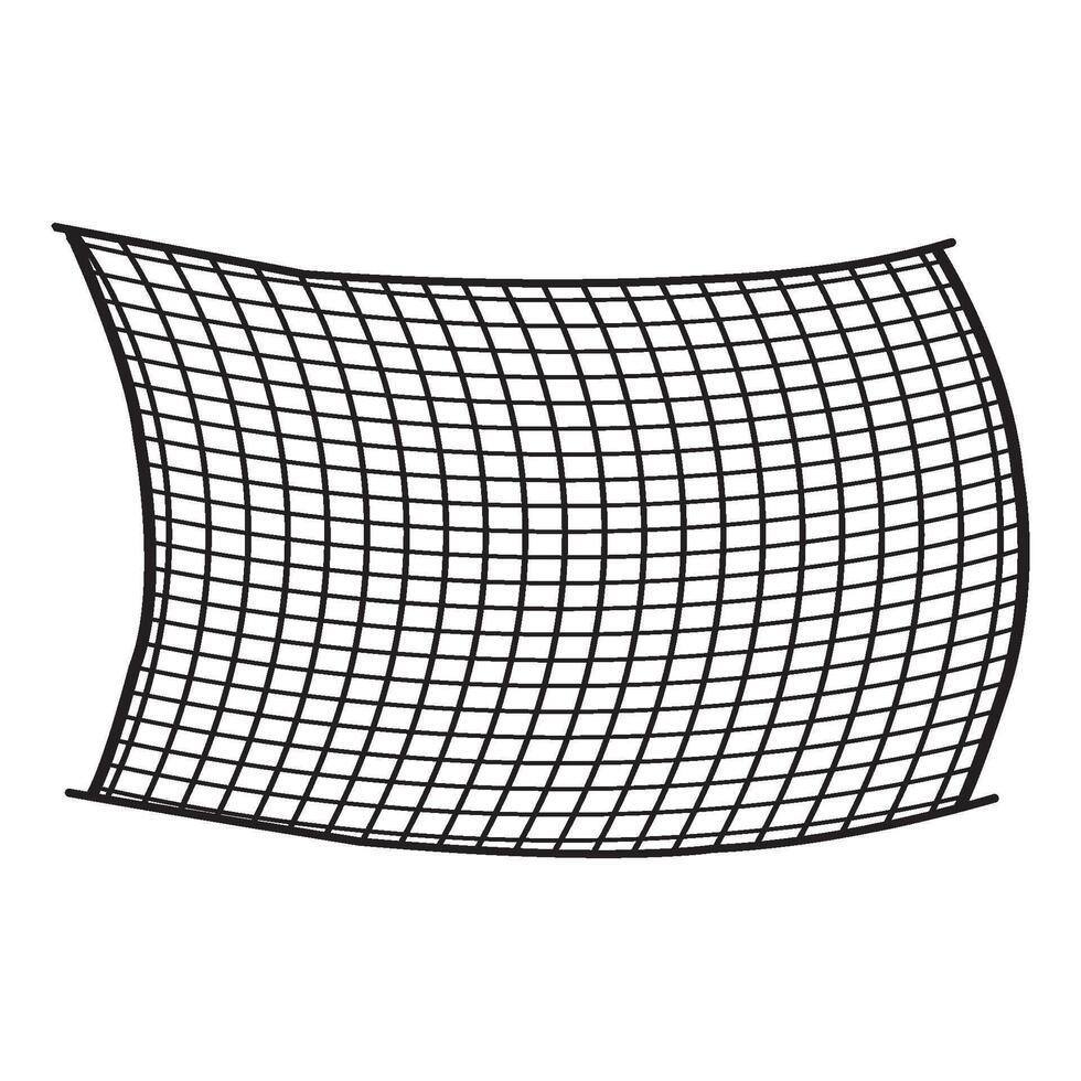 Fishing net icon vector