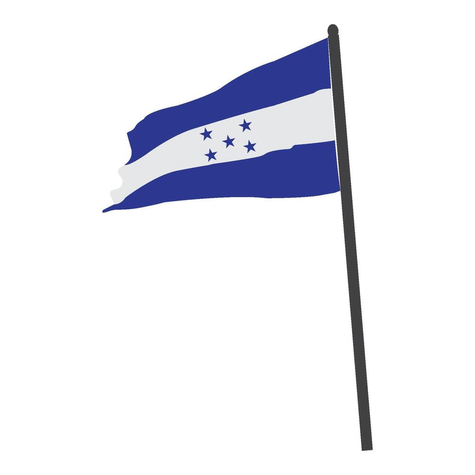 Honduras flag icon vector