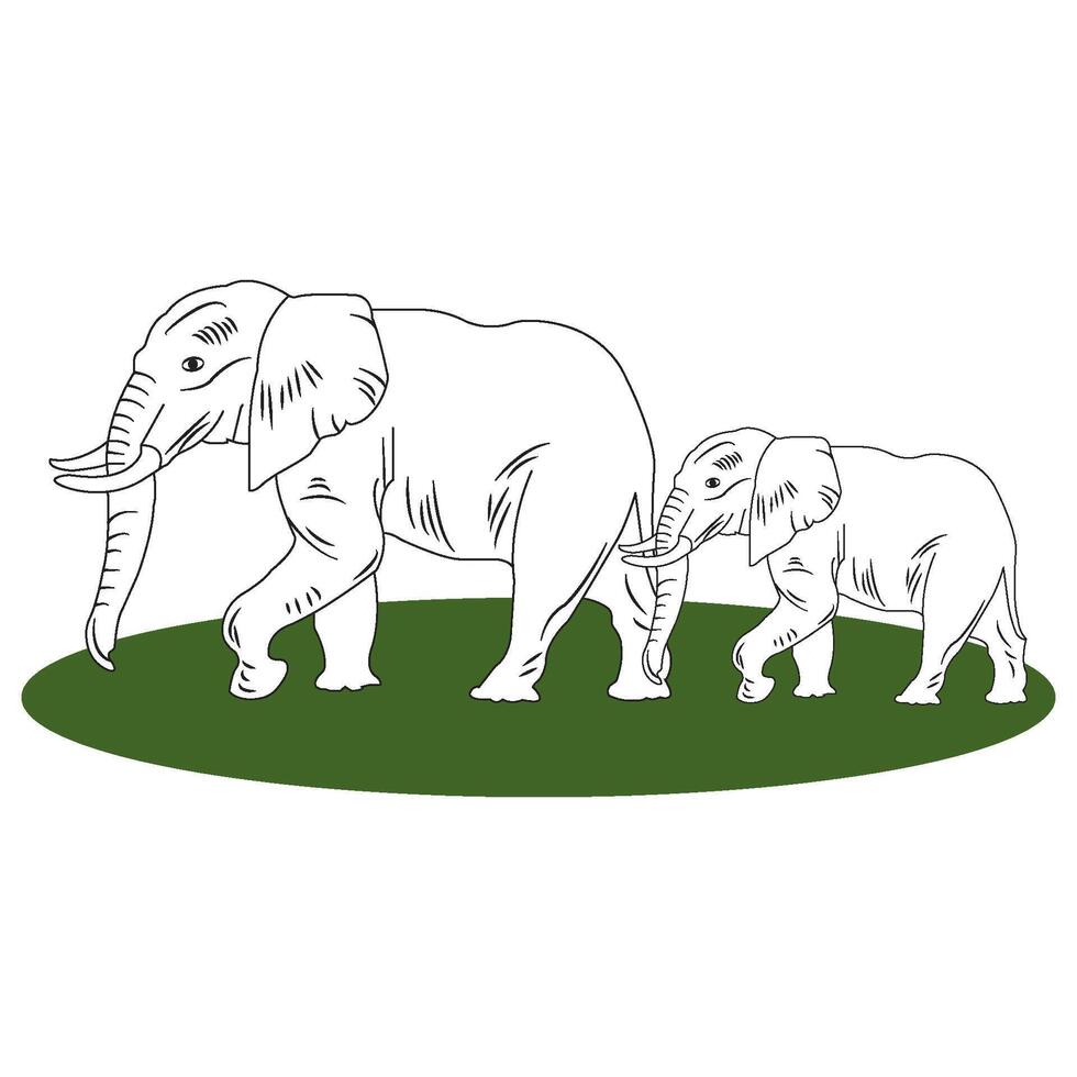 Elephant icon design vector