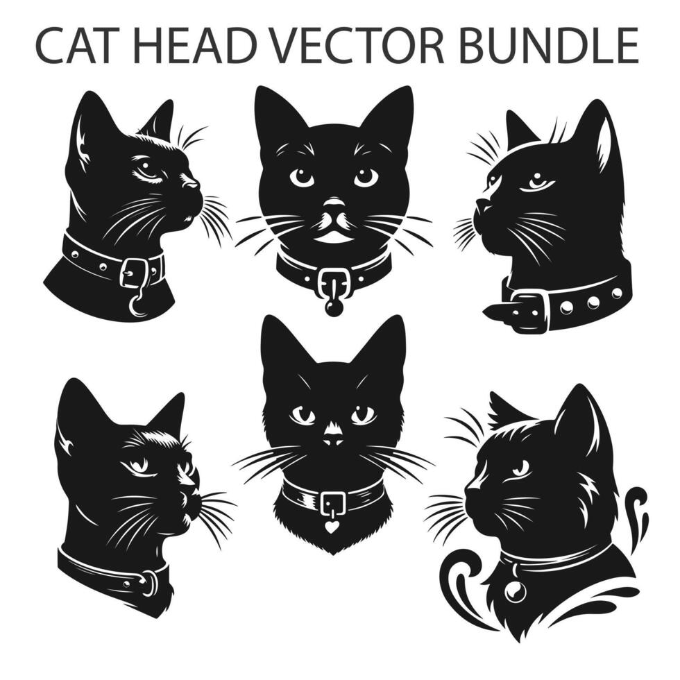 Cat head bundle vector