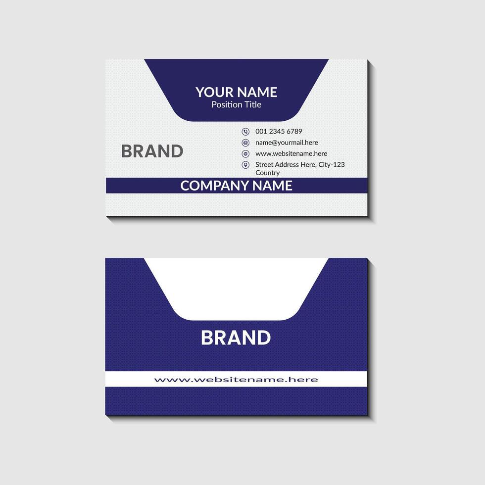 Business Card Template vector