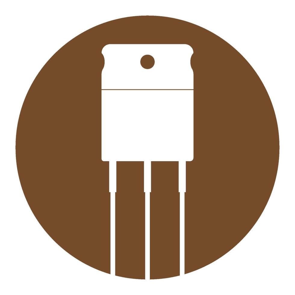Diode icon design vector