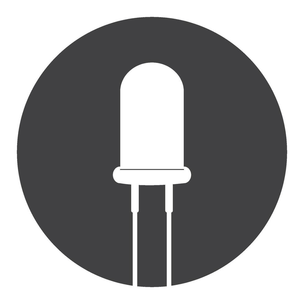 Diode icon design vector