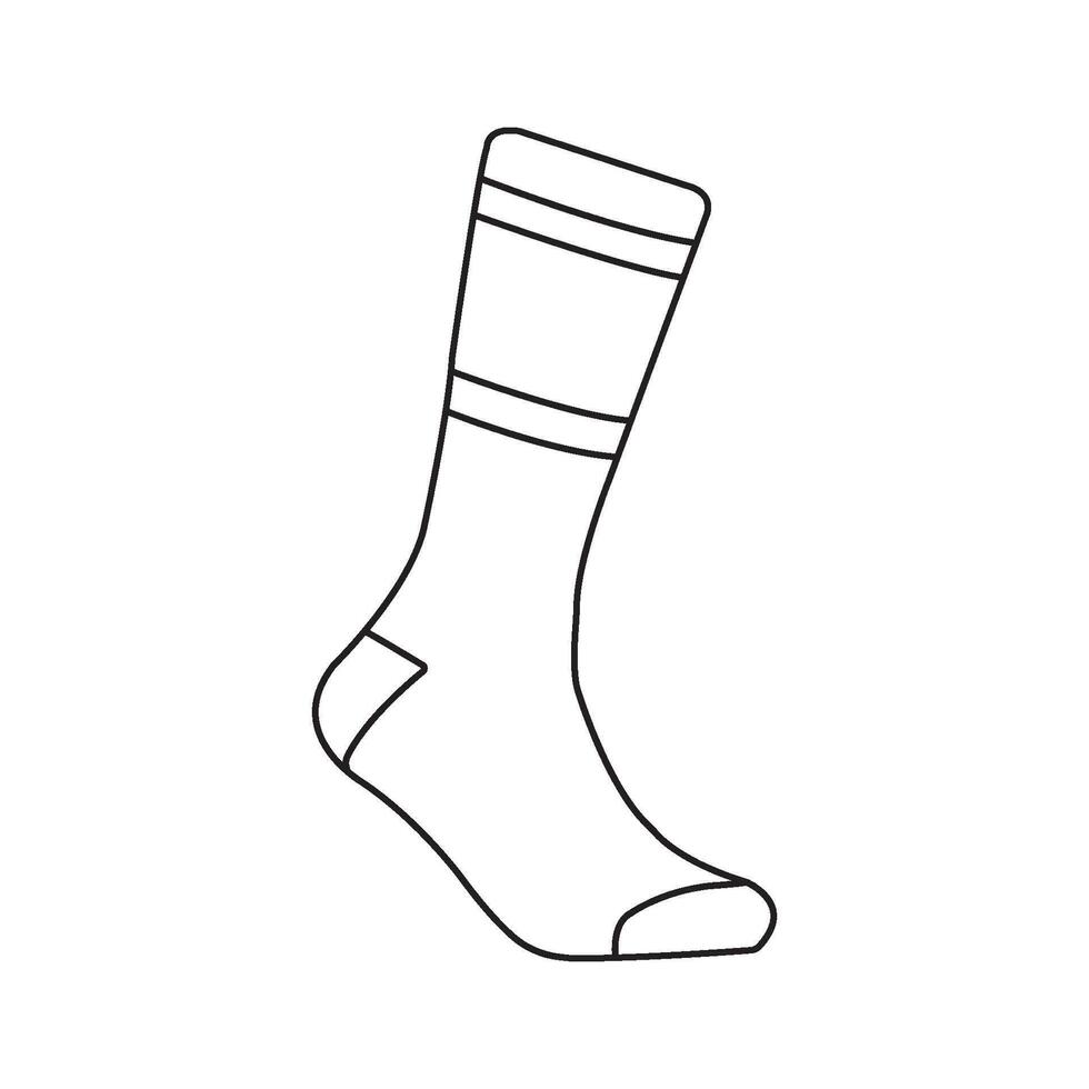 Sock icon design vector
