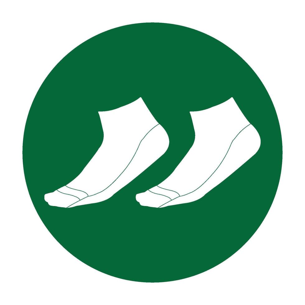 Sock icon design vector