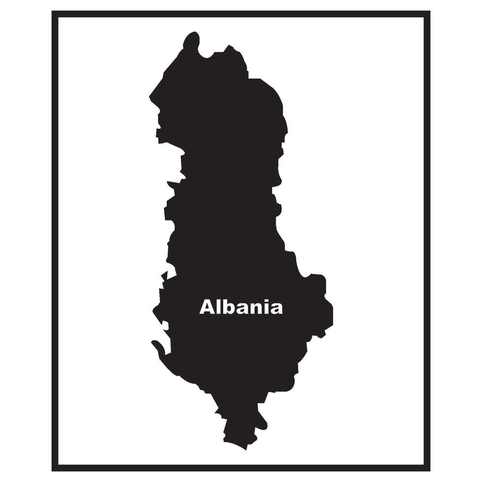 Albania map icon 46483713 Vector Art at Vecteezy
