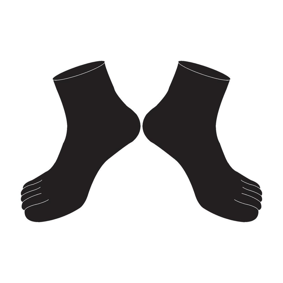 Sock icon design vector
