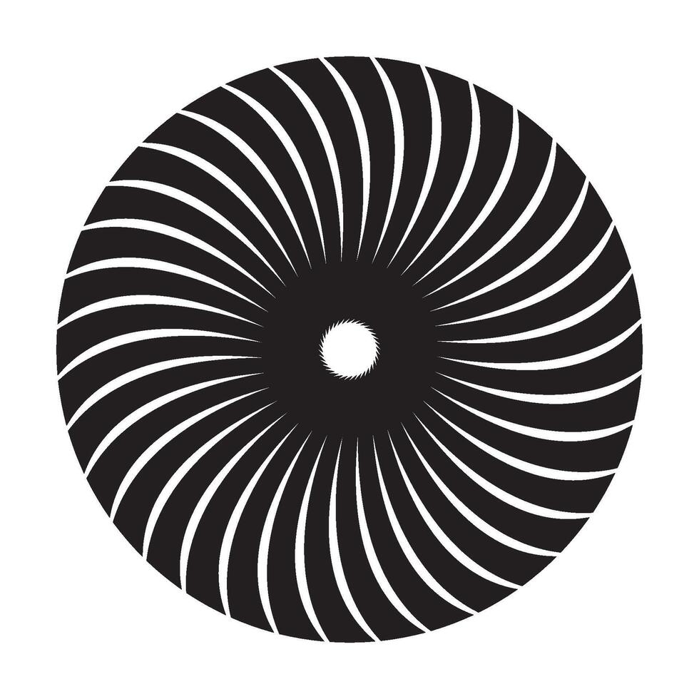 Circular Pattern icon vector