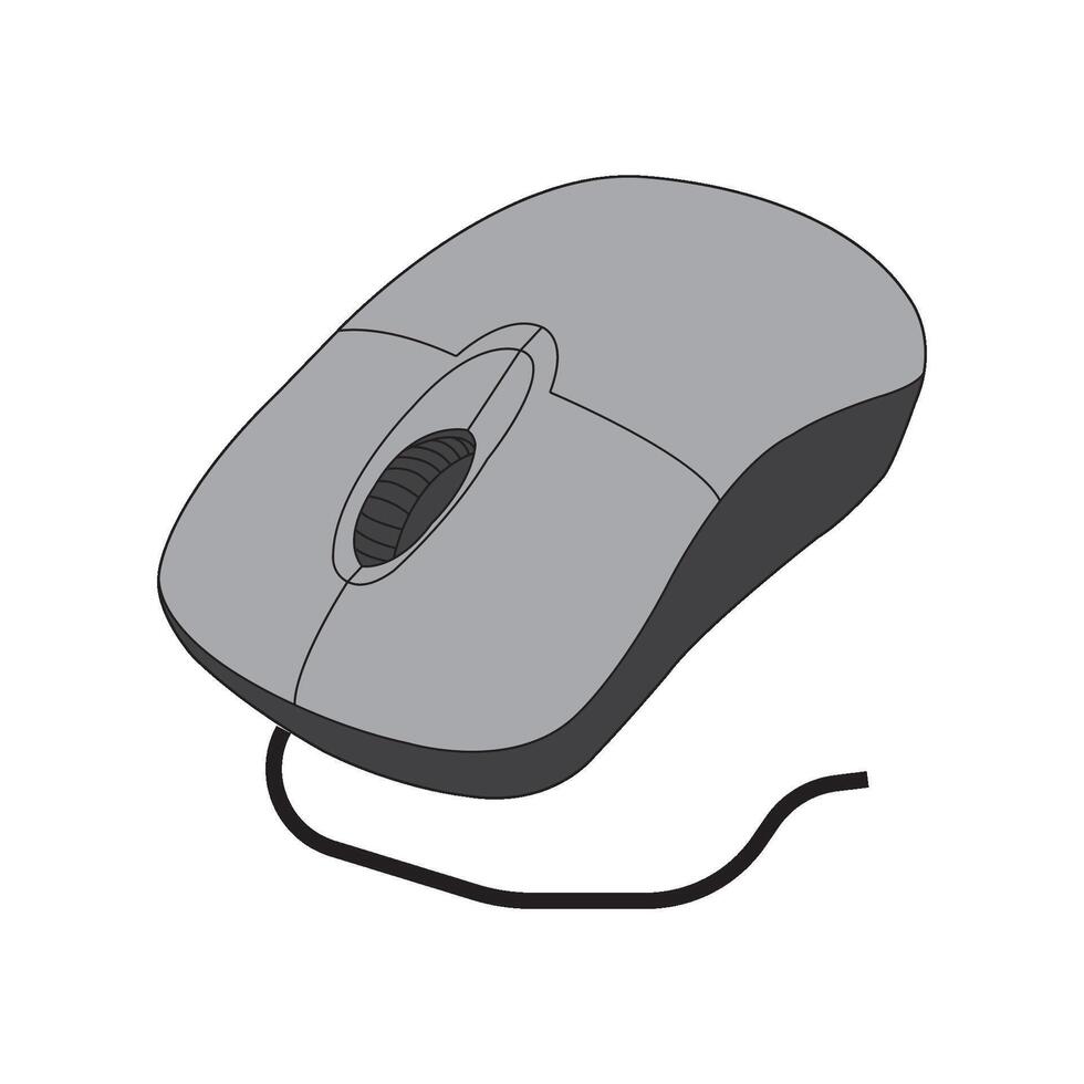 Computer mouse icon vector