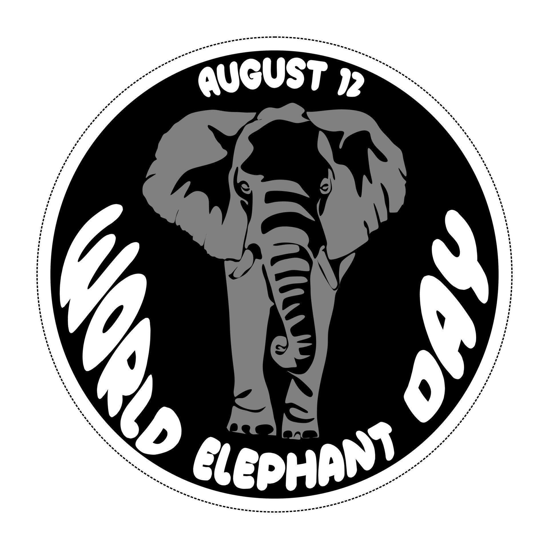 World Elephant Day illustration. Wildlife concept 46484371 Vector Art