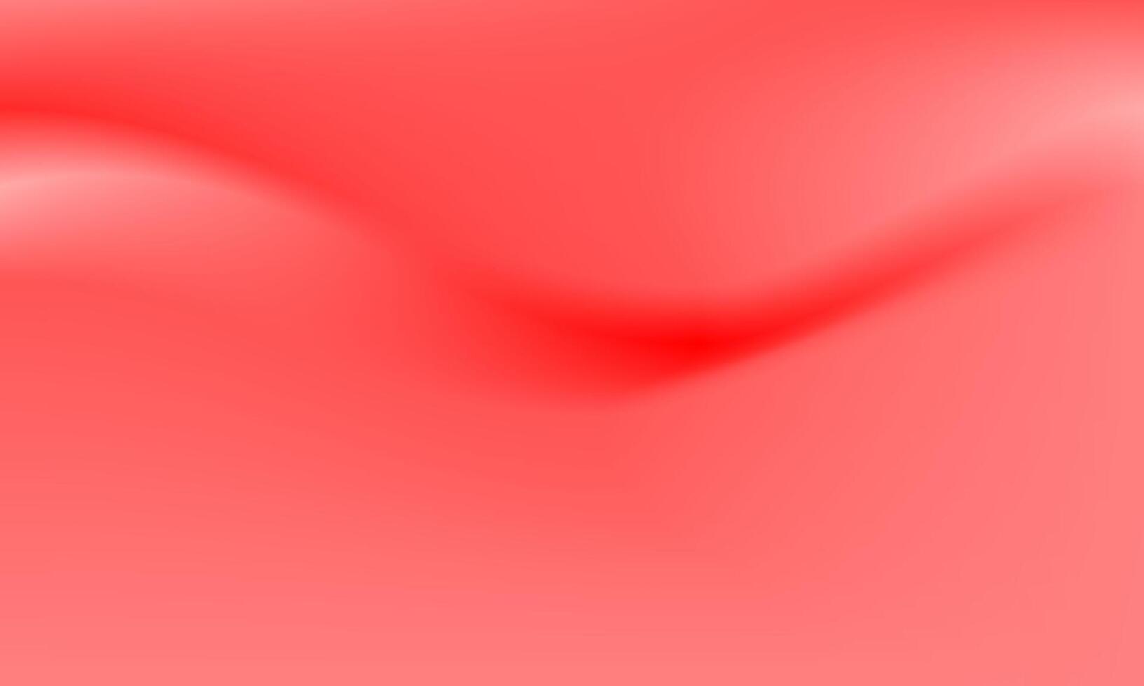 Abstract curved background in red color. Elegant dynamic and bright gradient illustration for digital, banner, business, web, brochure, flyer, advertising, print media vector