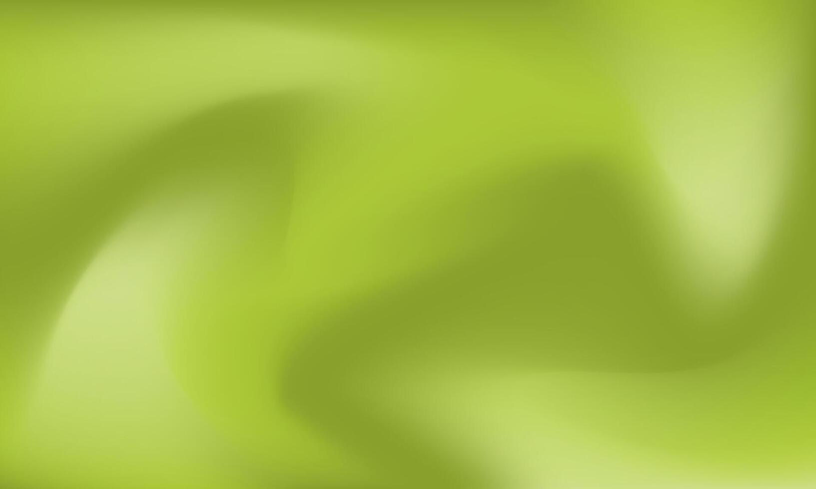 Abstract gradient background of olive green shade colors. Wavy shape composition illustration for banner, poster, brochure, digital, web, page, surface, decoration, poster, page vector