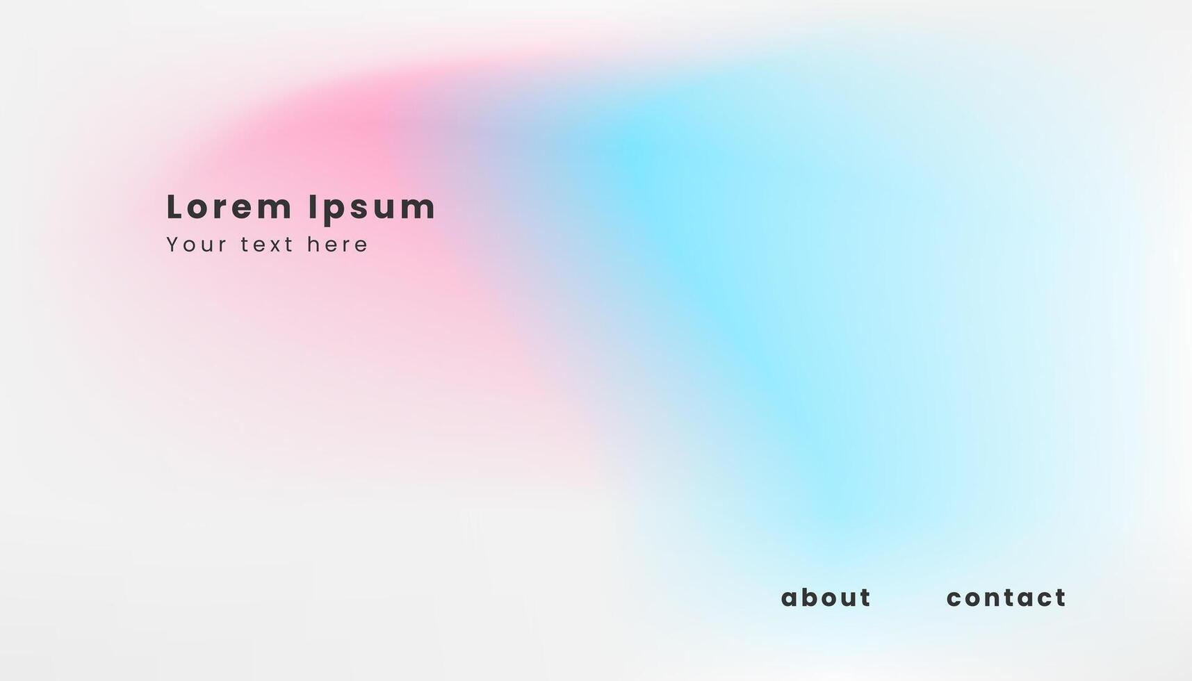 Abstract web background gradient template. Light magenta and turquoise color modern design illustration texture vector