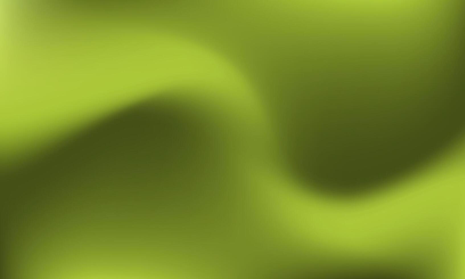 Olive green color gradient background texture. Abstract curved pattern shape gradation design illustration for artwork, wallpaper, template, banner, poster, cover, decoration, backdrop, idea, surface vector
