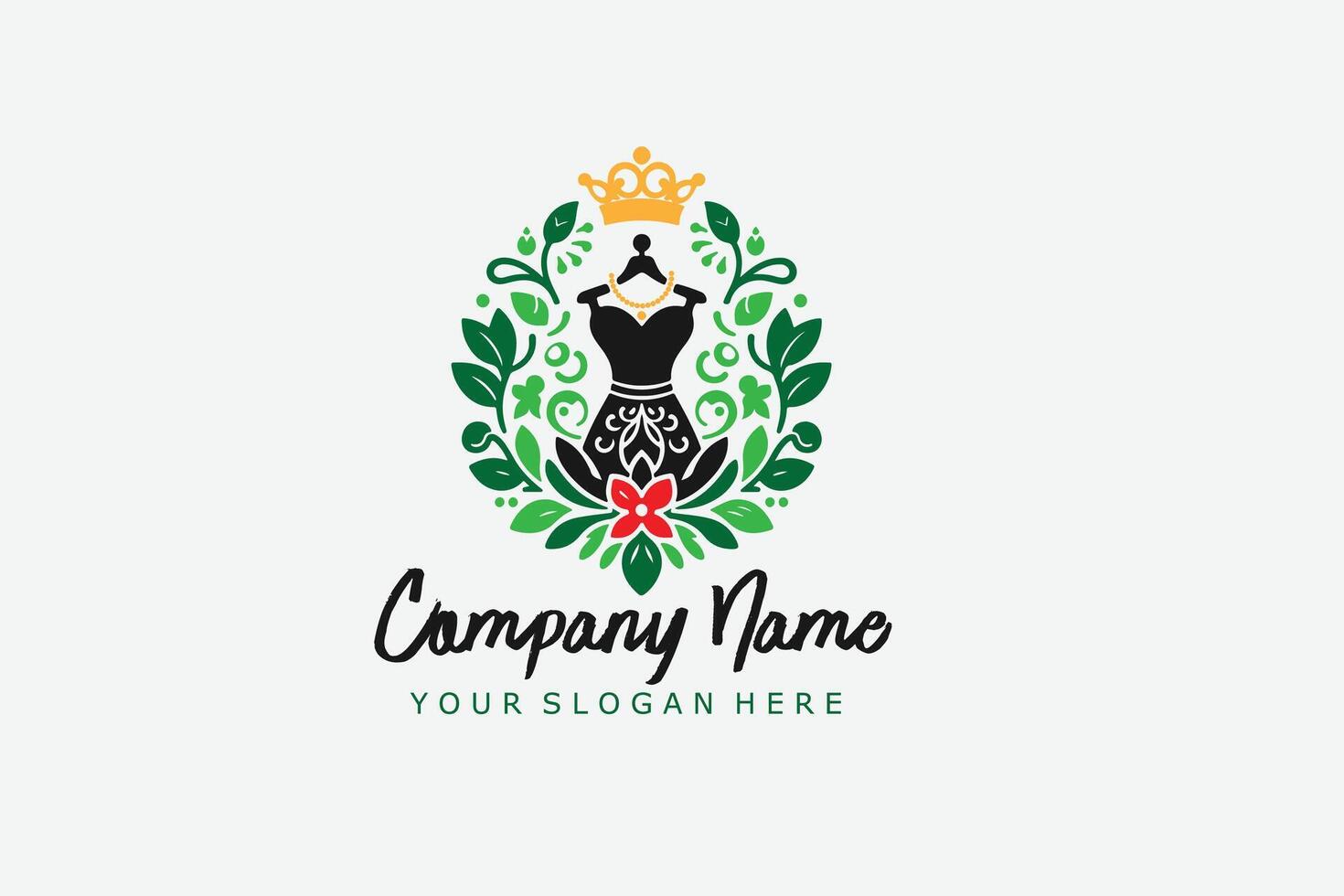 boutique and fashion logo vector