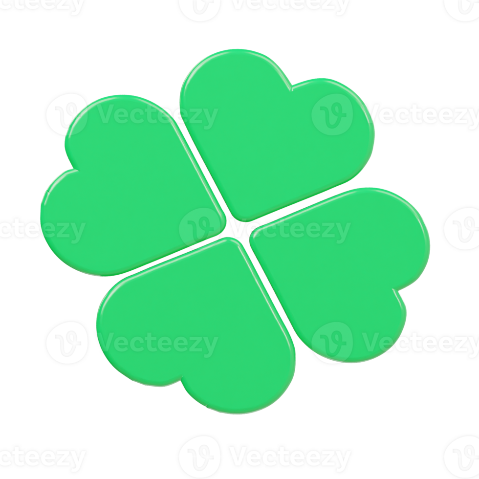 Leaf icon 3d render illustration png