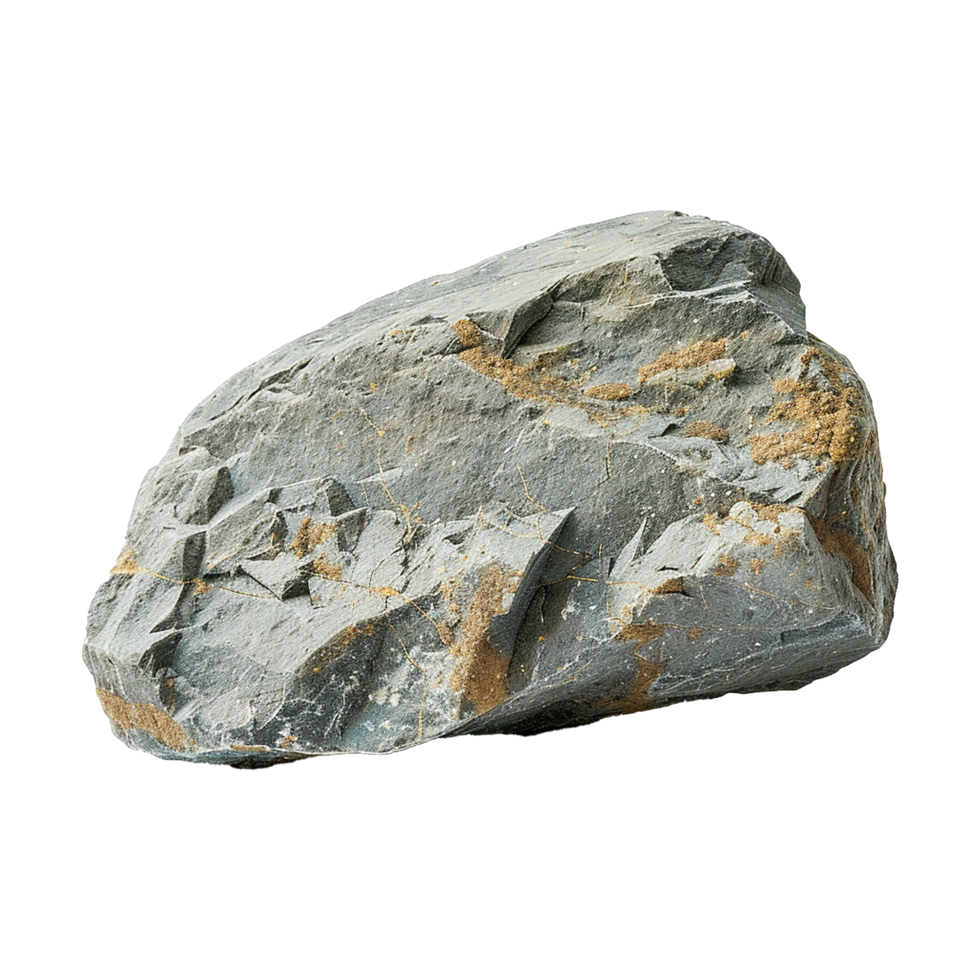 Rough weight rocks isolated on transparent background png