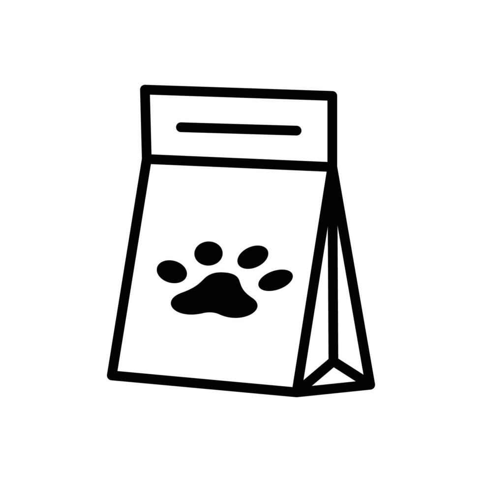 pet food icon design template simple and clean vector