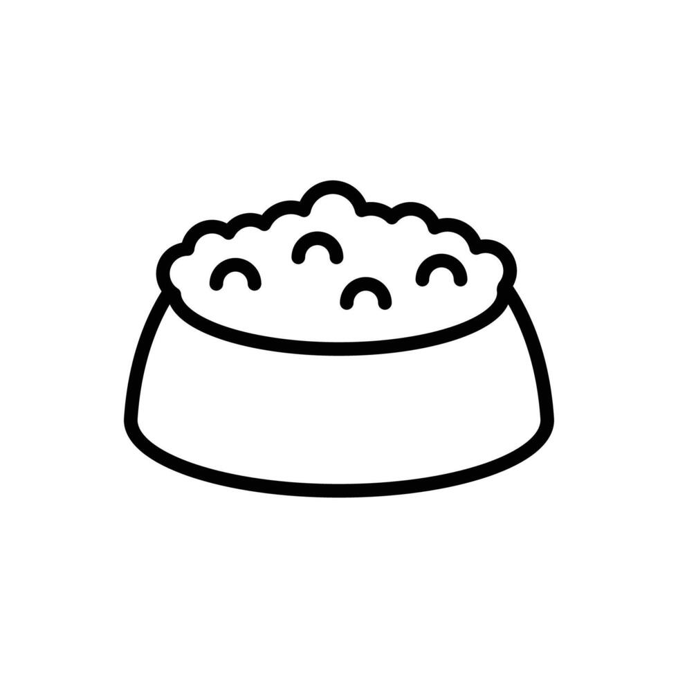 dog food icon design template simple and clean vector