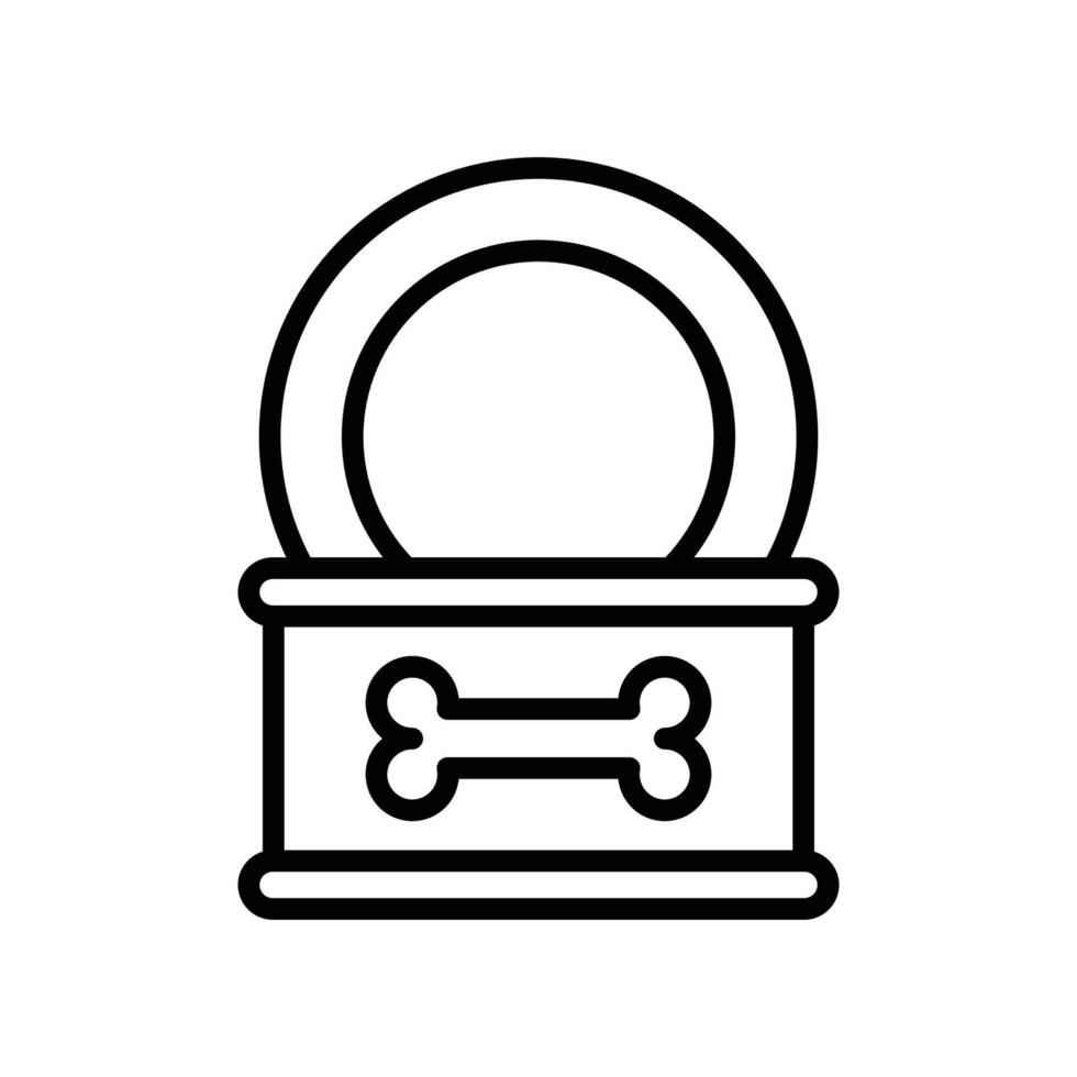 pet food icon design template simple and clean vector