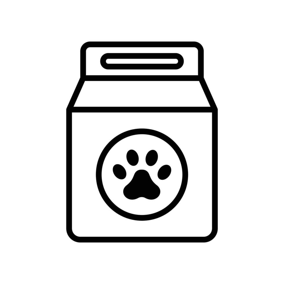 pet food icon design template simple and clean vector
