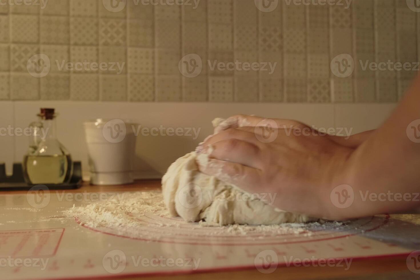 the process of making buns. flour . eggs . chocolate. tremble. dough milk . salt . photo