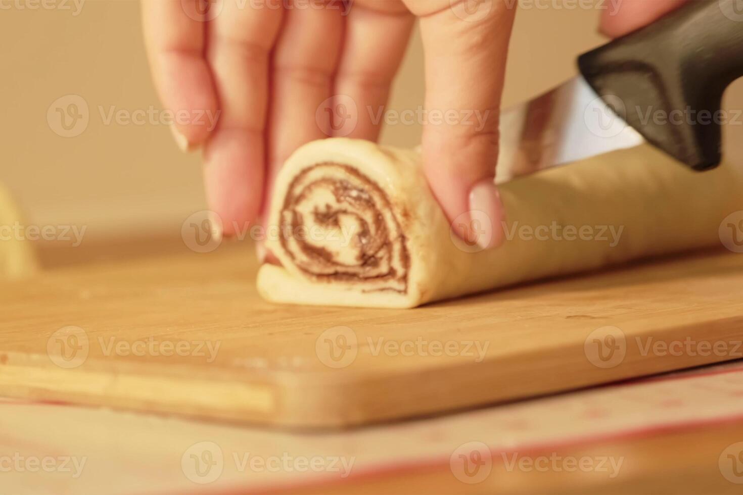 the process of making buns. flour . eggs . chocolate. tremble. dough milk . salt . photo