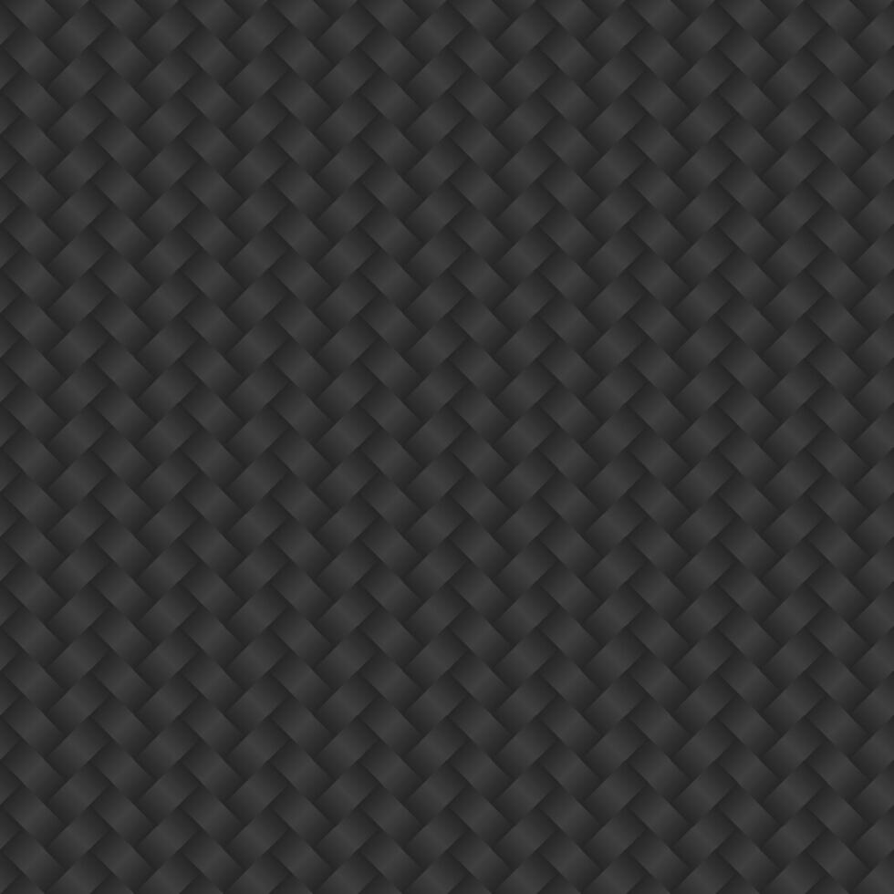 Dark wicker texture seamless pattern vector