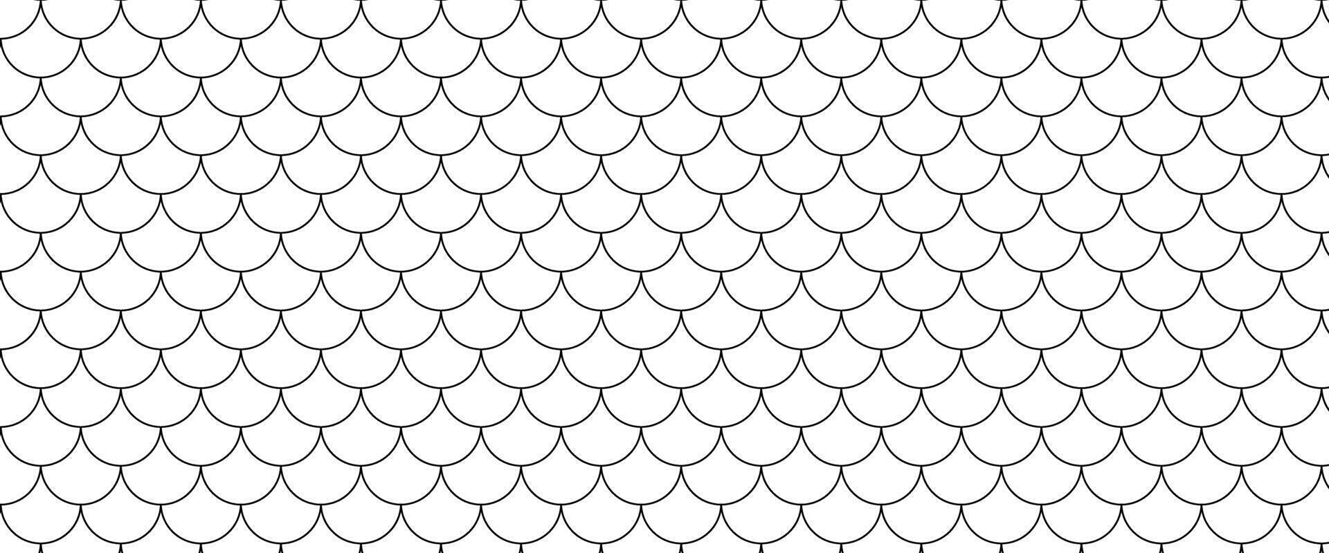 fish scale seamless pattern. skin texture background of fish vector