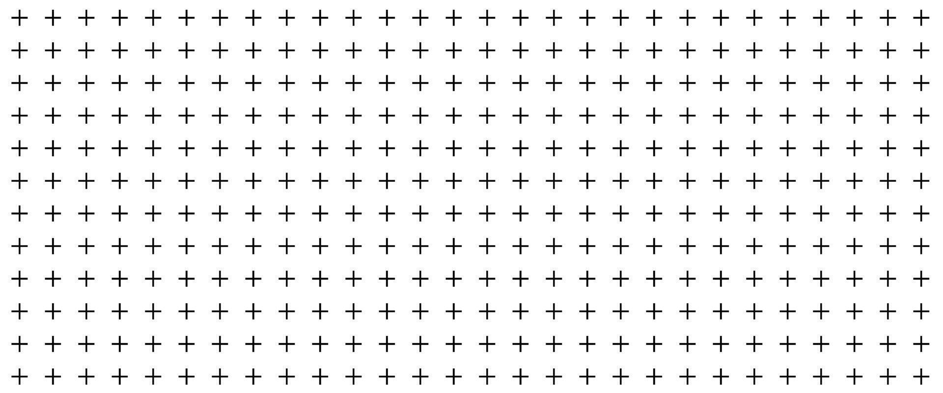 cross pattern with a plus sign. mathematics geometry background. seamless cross. vector