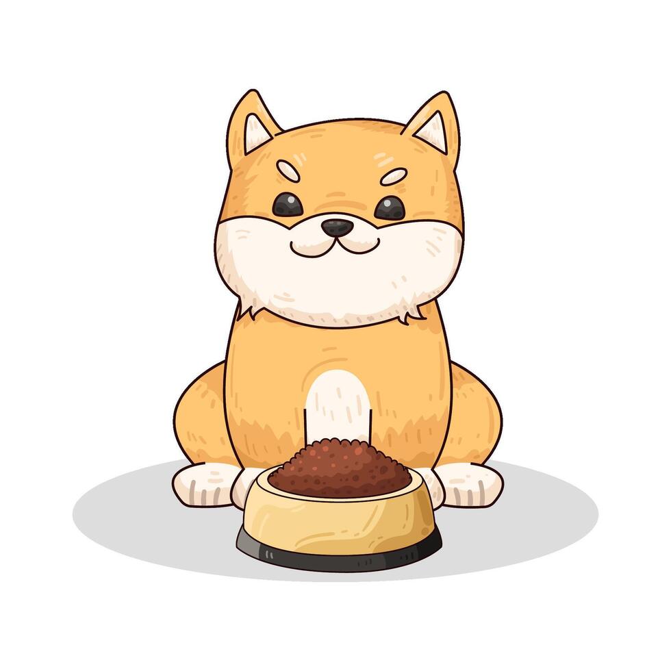 Illustration of dog vector
