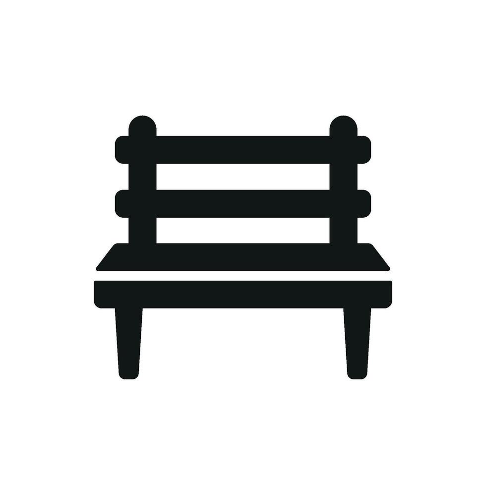 Bench icon design vector