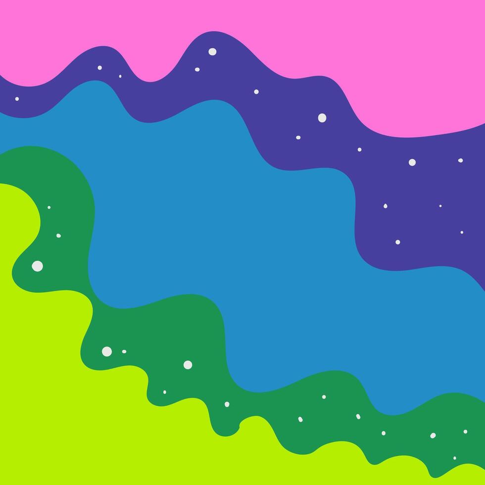 Hand Drawing Abstract Nature Background vector