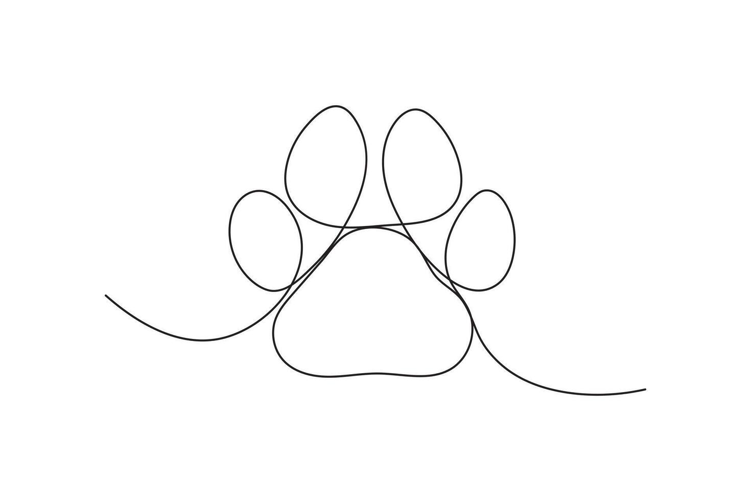 Eye single line art, continuous one line drawing of Isolated outline art black white background vector