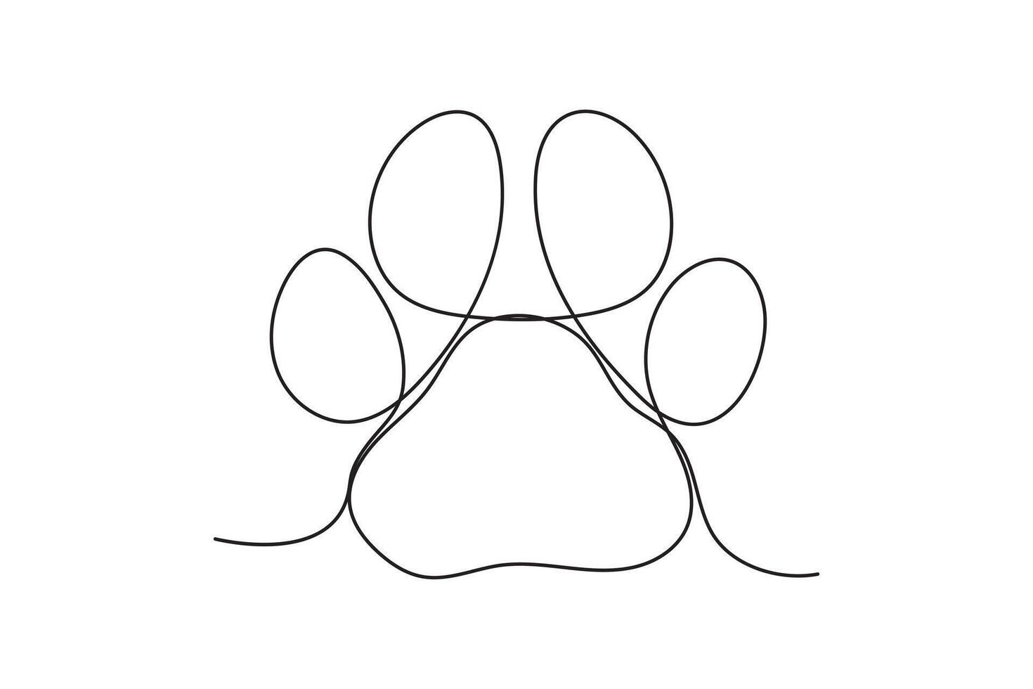 Eye single line art, continuous one line drawing of Isolated outline art black white background vector