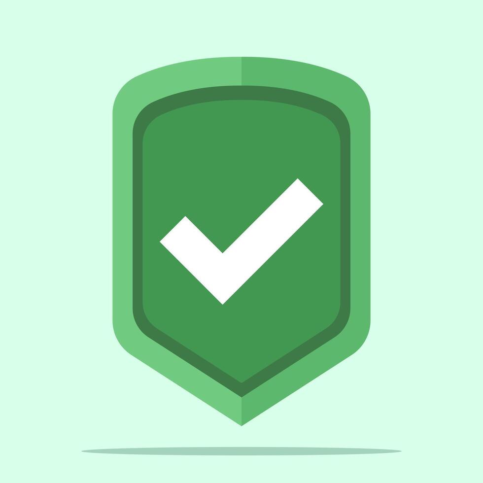 Protection shield concept. Protection, security, guard. Shield, padlock, security shield, security shield with check mark and padlock. Security shield symbol. flat illustration on background. vector