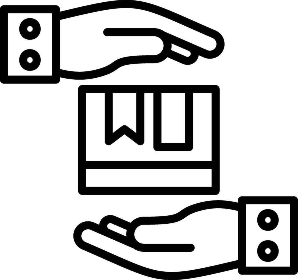 Order Fulfillment Line Icon Design vector