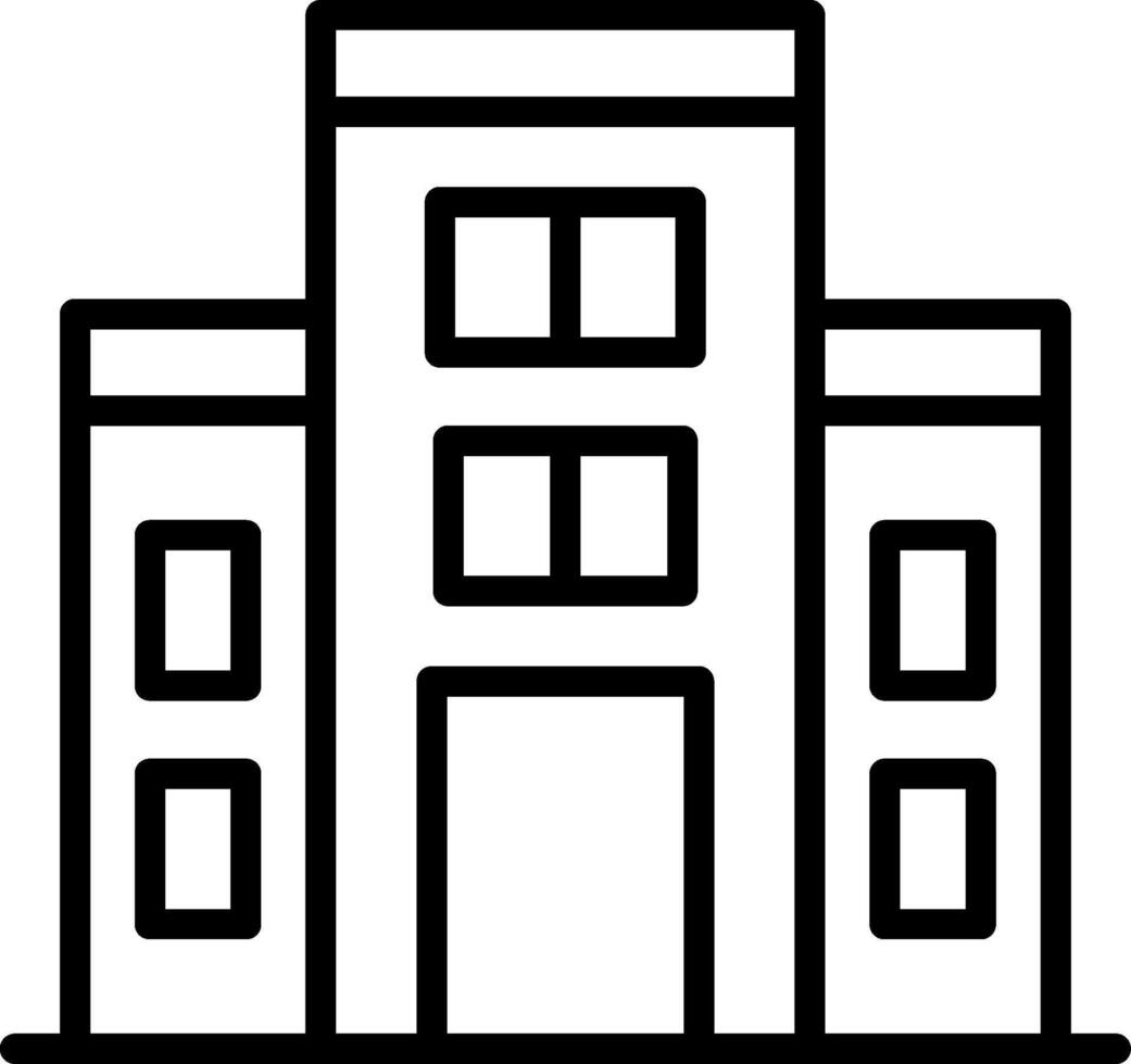 Company Line Icon Design vector