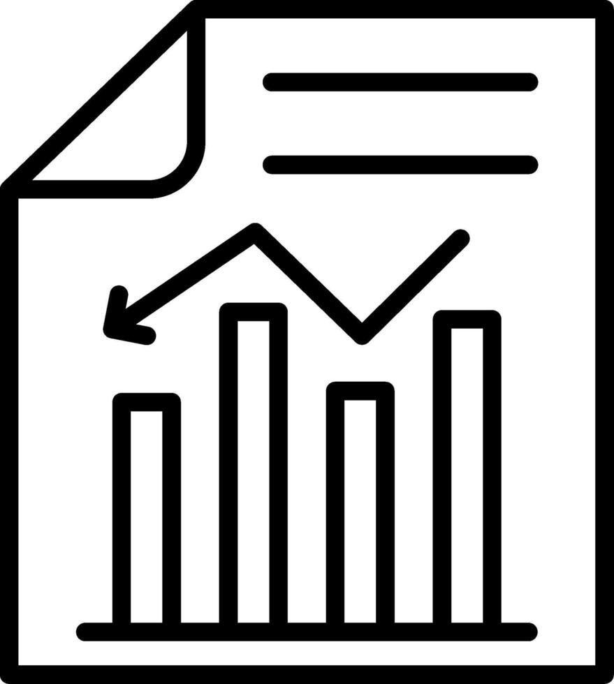Document Line Icon Design 46494879 Vector Art at Vecteezy