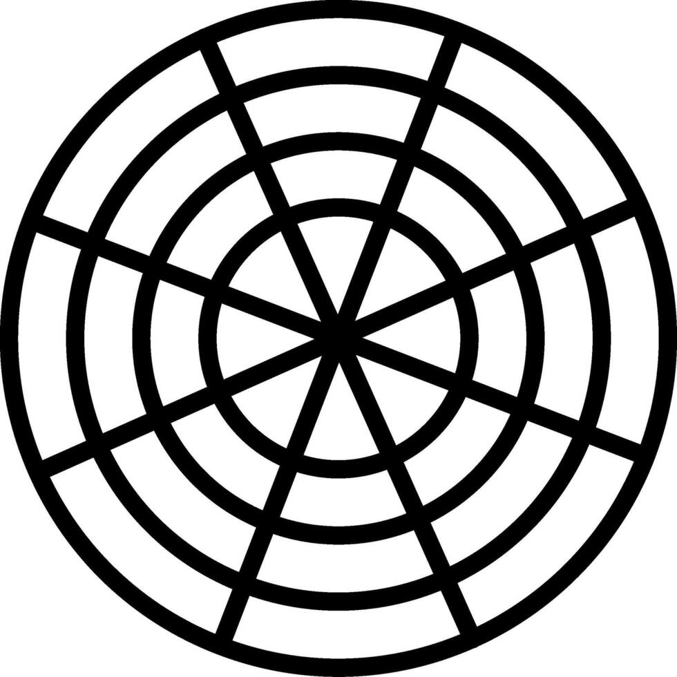 Polar Grid Line Icon Design 46494894 Vector Art at Vecteezy