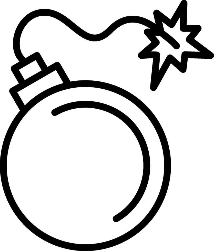 Danger Line Icon Design vector