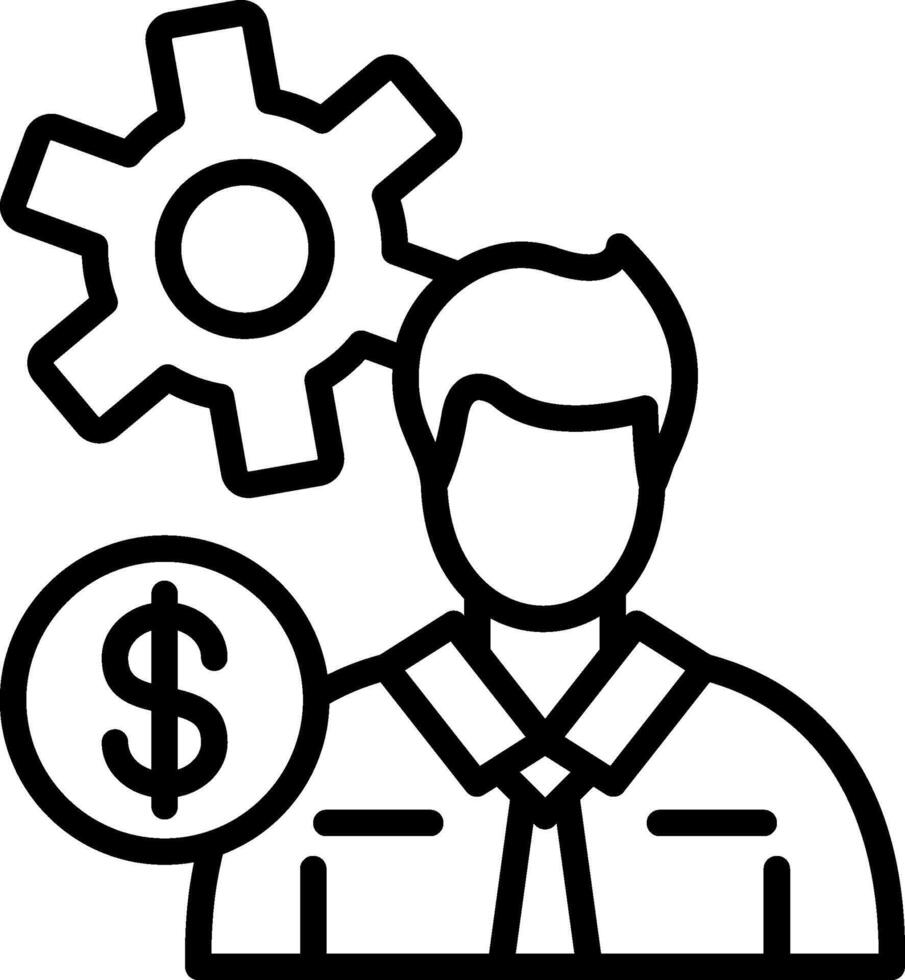 obligation Line Icon Design vector