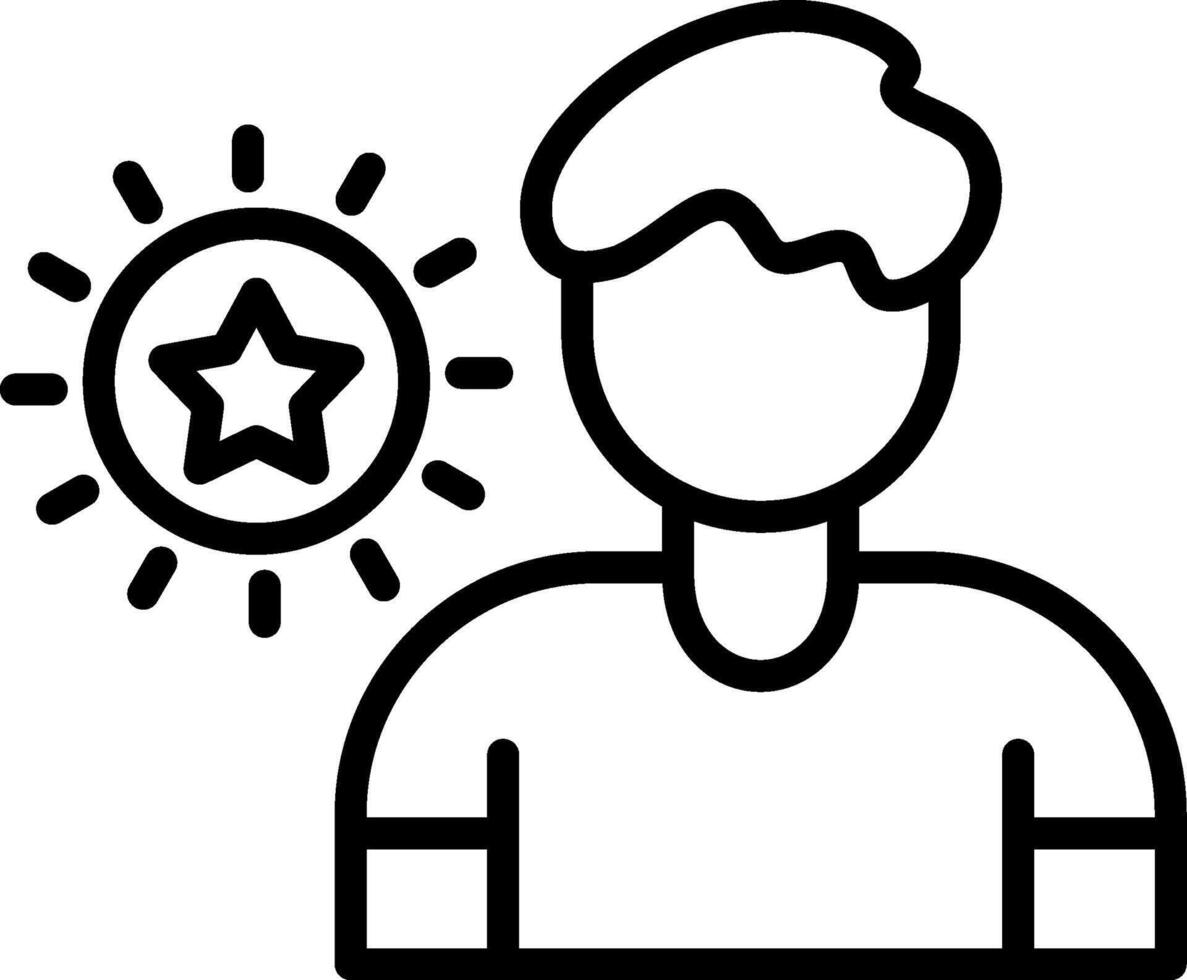 Brand Line Icon Design vector