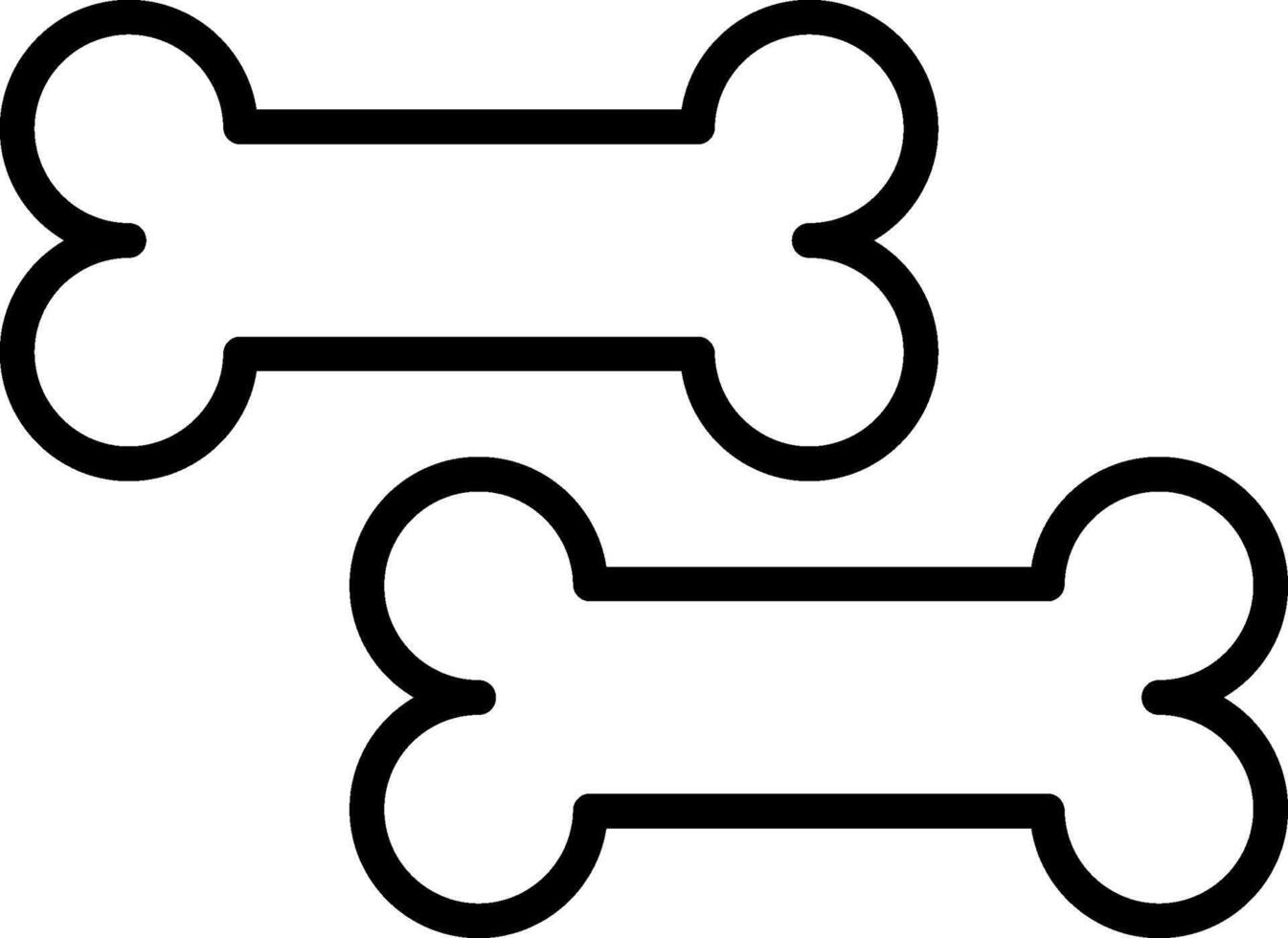 Treats Line Icon Design vector