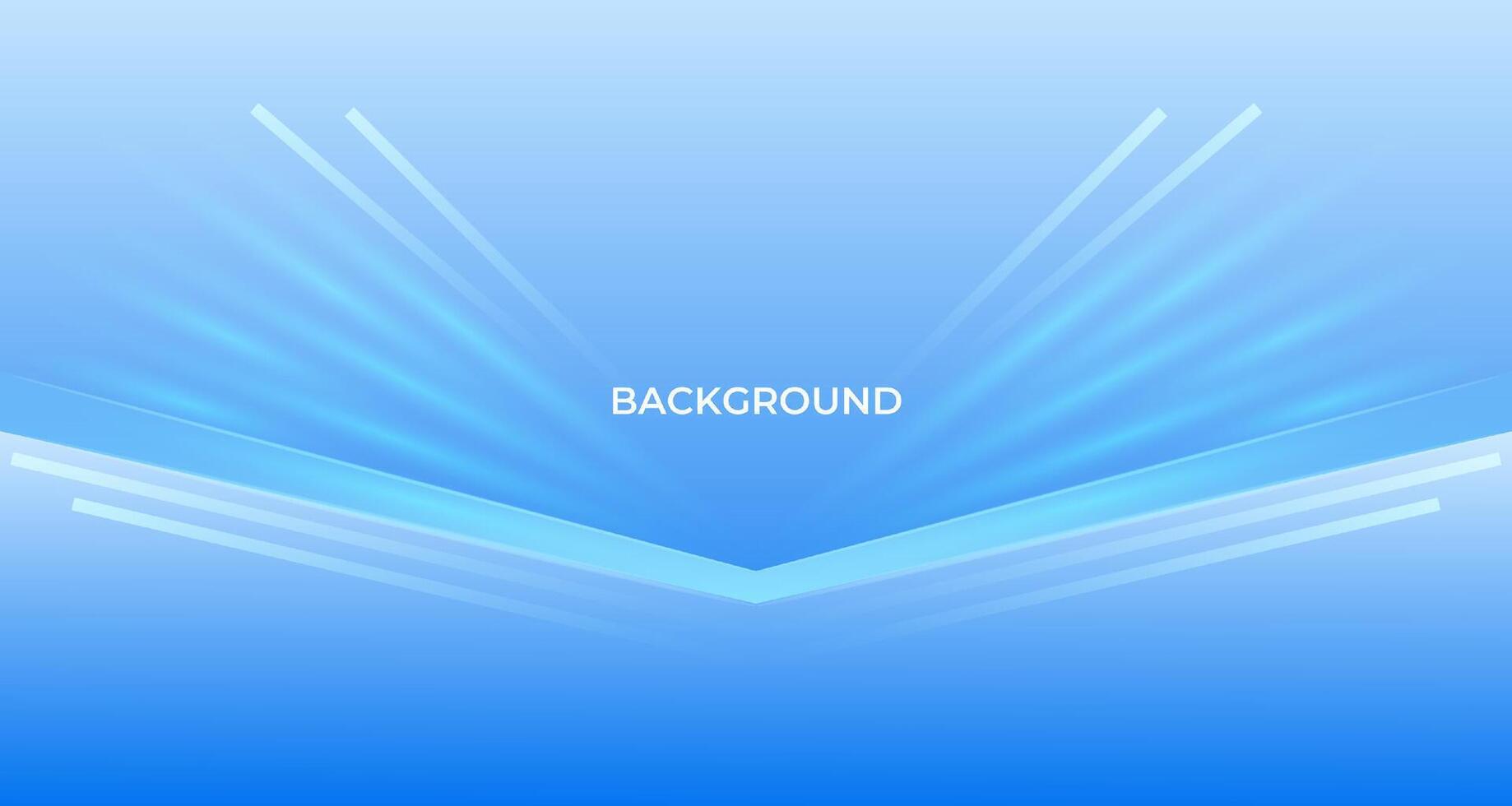Blue vibrant with gradient line modern vector